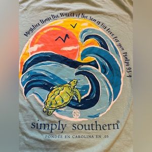 Simply southern bible verse shirt